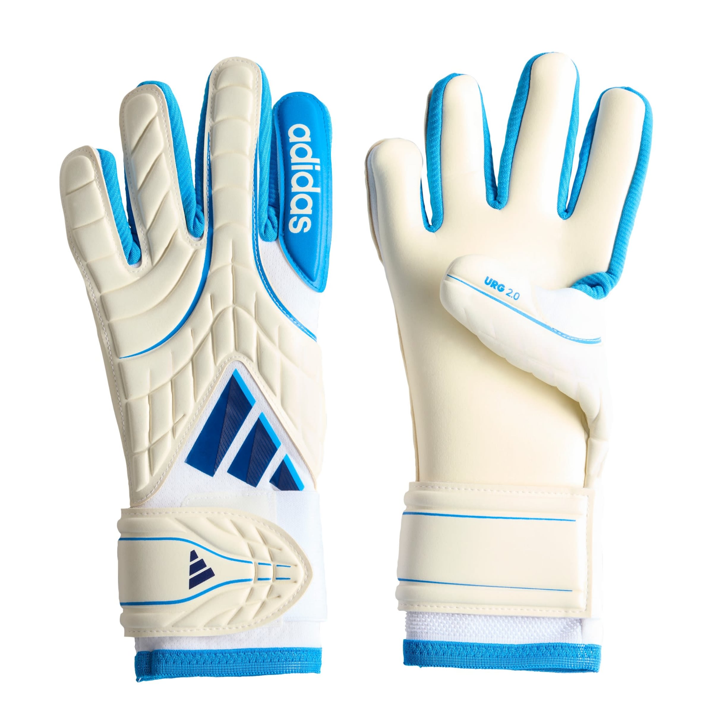 ADIDAS PERFORMANCE - Guantes deportivos 'Copa Pro' en blanco: frente