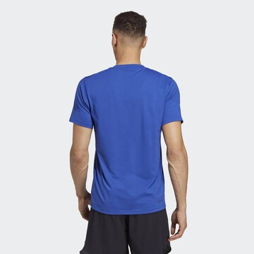 ADIDAS PERFORMANCE Functioneel shirt 'Train Essentials Feelready' in Blauw