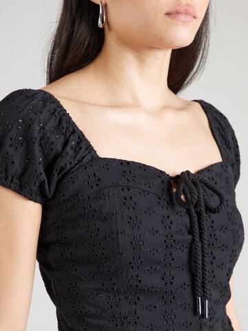 Chemisier 'ELIANE' GUESS en noir