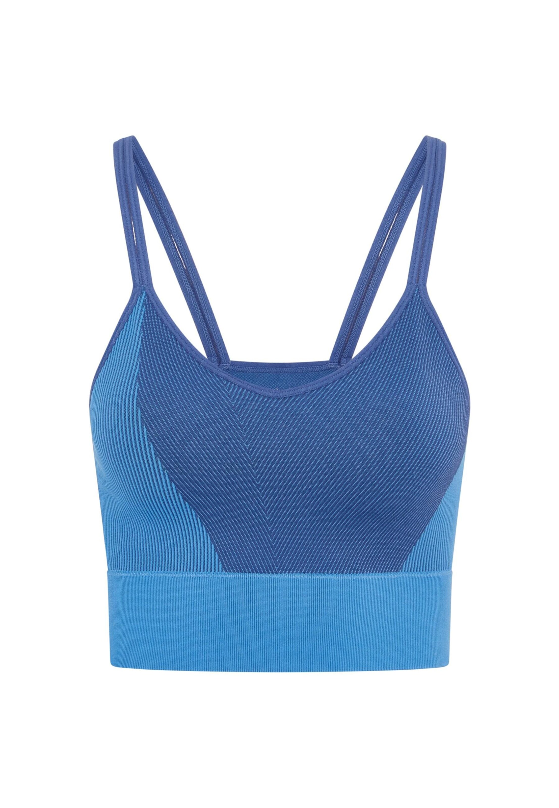 Born Living Yoga Leggings 'Malia' in Blauw: voorkant