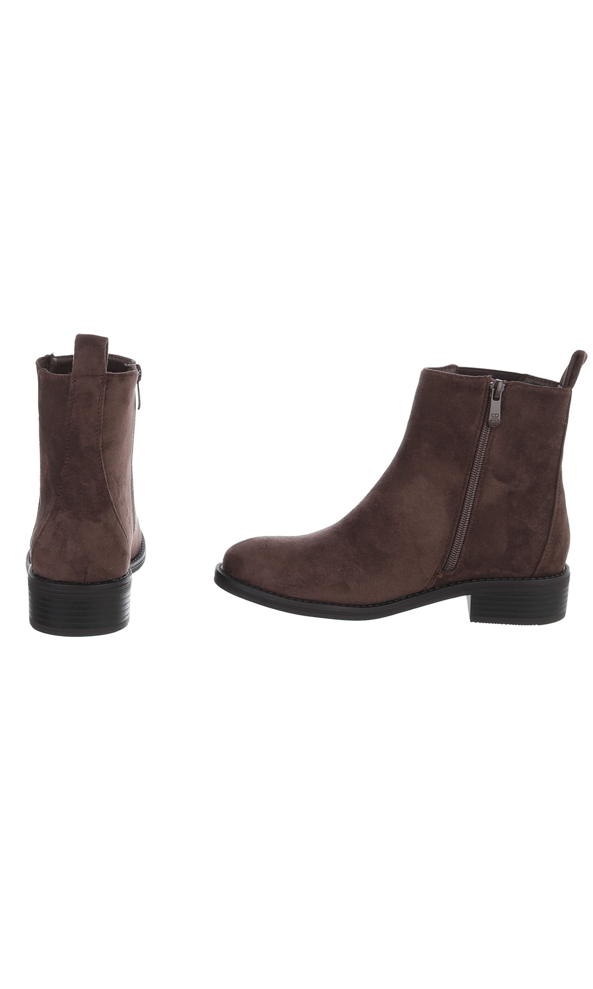 Ital-Design Stiefelette in Braun