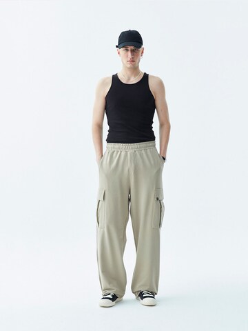 VAMOS CLO Loosefit Παντελόνι 'Inglewood' σε μπεζ