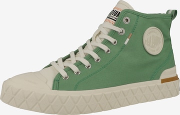 Sneaker alta 'Palla Ace Chukka ORG ' di Palladium in verde: frontale