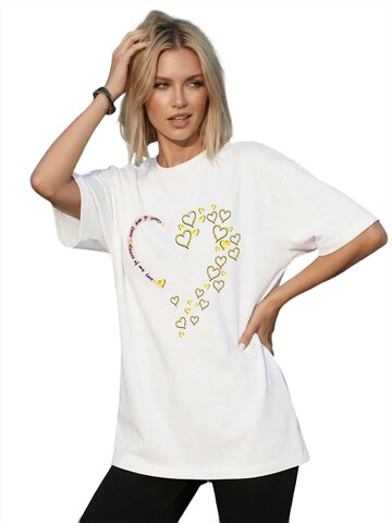 Maglietta di GORHEY in bianco