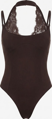 Body Bianco Lucci en marron : devant