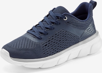 Sneaker bassa di JOHN DEVIN in blu: frontale
