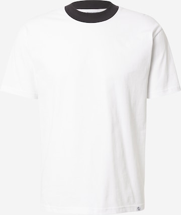 ABOUT YOU x Benny Cristo Shirt 'Gian' in White: front