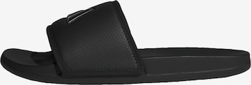ADIDAS SPORTSWEARNatikače s potpeticom 'Adilette' - crna boja: prednji dio