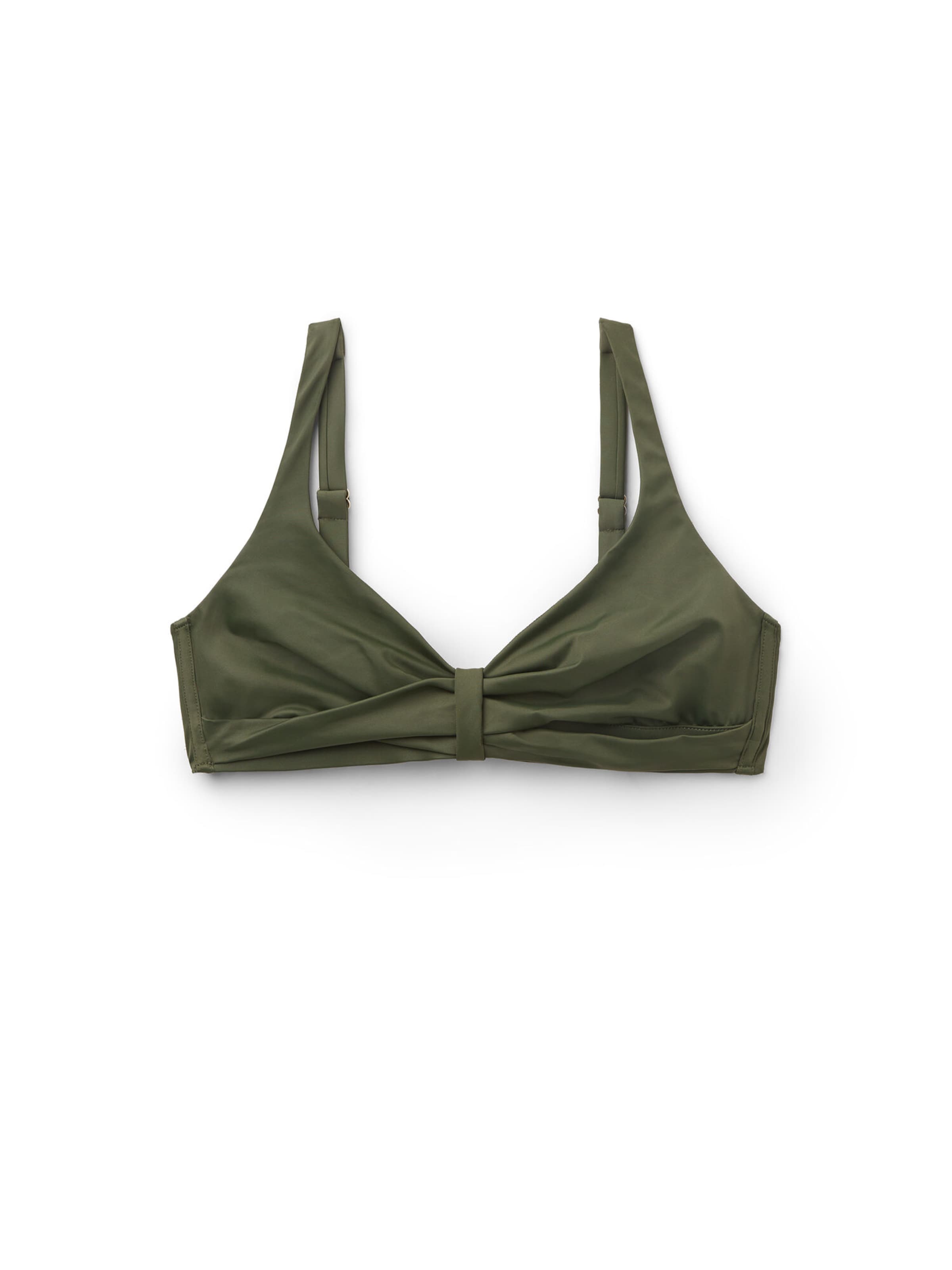CALZEDONIA Bikini Top 'Premium Sculpt' in Green: front