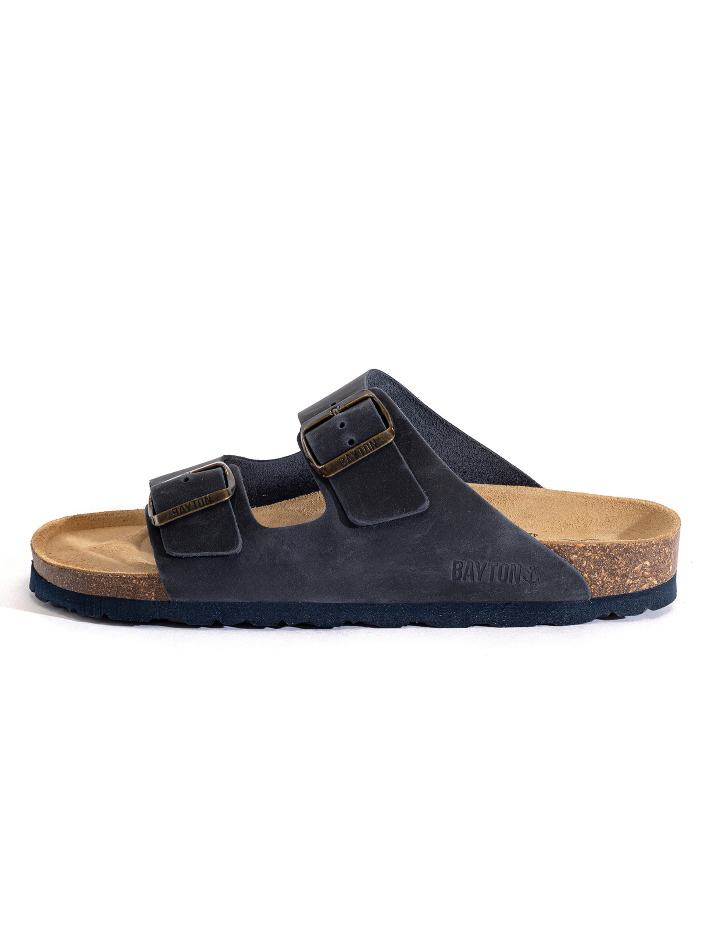 Bayton Pantofle 'Atlas' – hnědá: přední strana