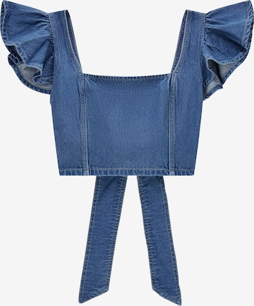 GUESS Toppi 'LEAH' värissä sininen: etupuoli