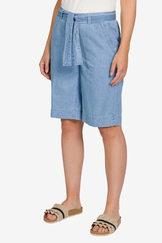 Gina Laura Regular Pants in Blue: front