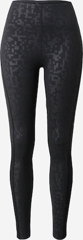 ADIDAS PERFORMANCE Skinny Sporthose in Schwarz: predná strana