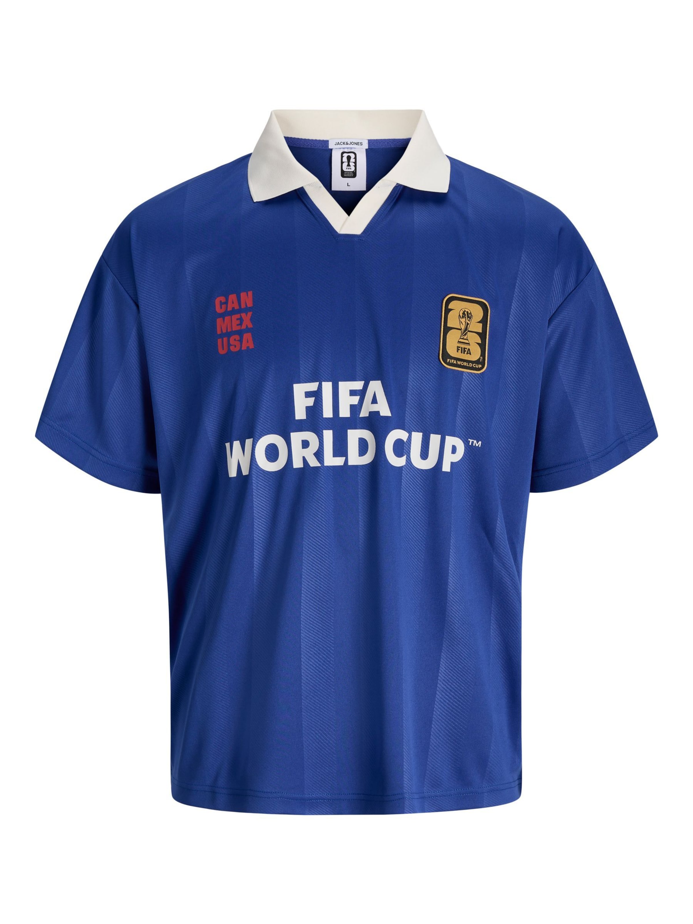 JACK & JONES Shirt in Blauw: voorkant
