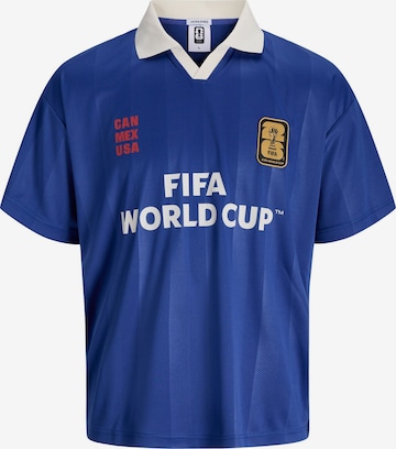 T-Shirt JACK & JONES en bleu : devant