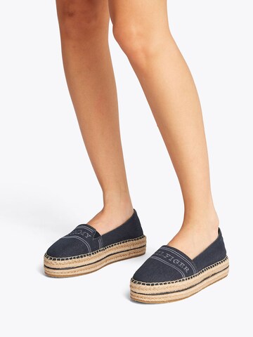 TOMMY HILFIGER Espadrill i blå