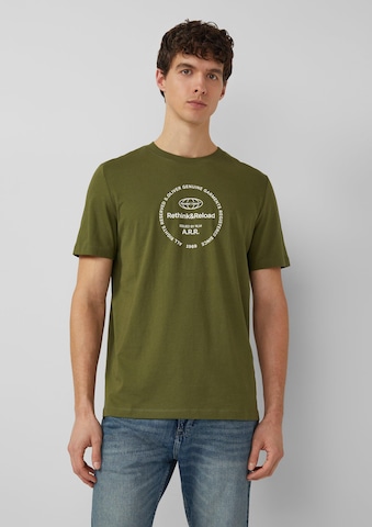 s.Oliver Футболка в Зеленый: спереди