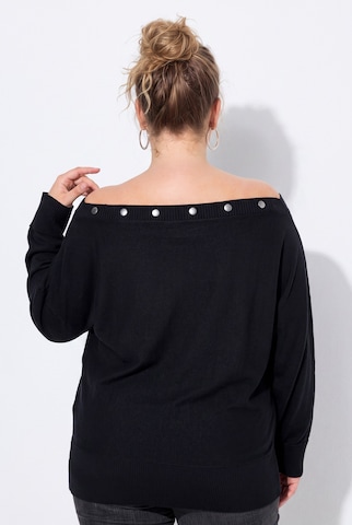 Ulla Popken Pullover in Schwarz