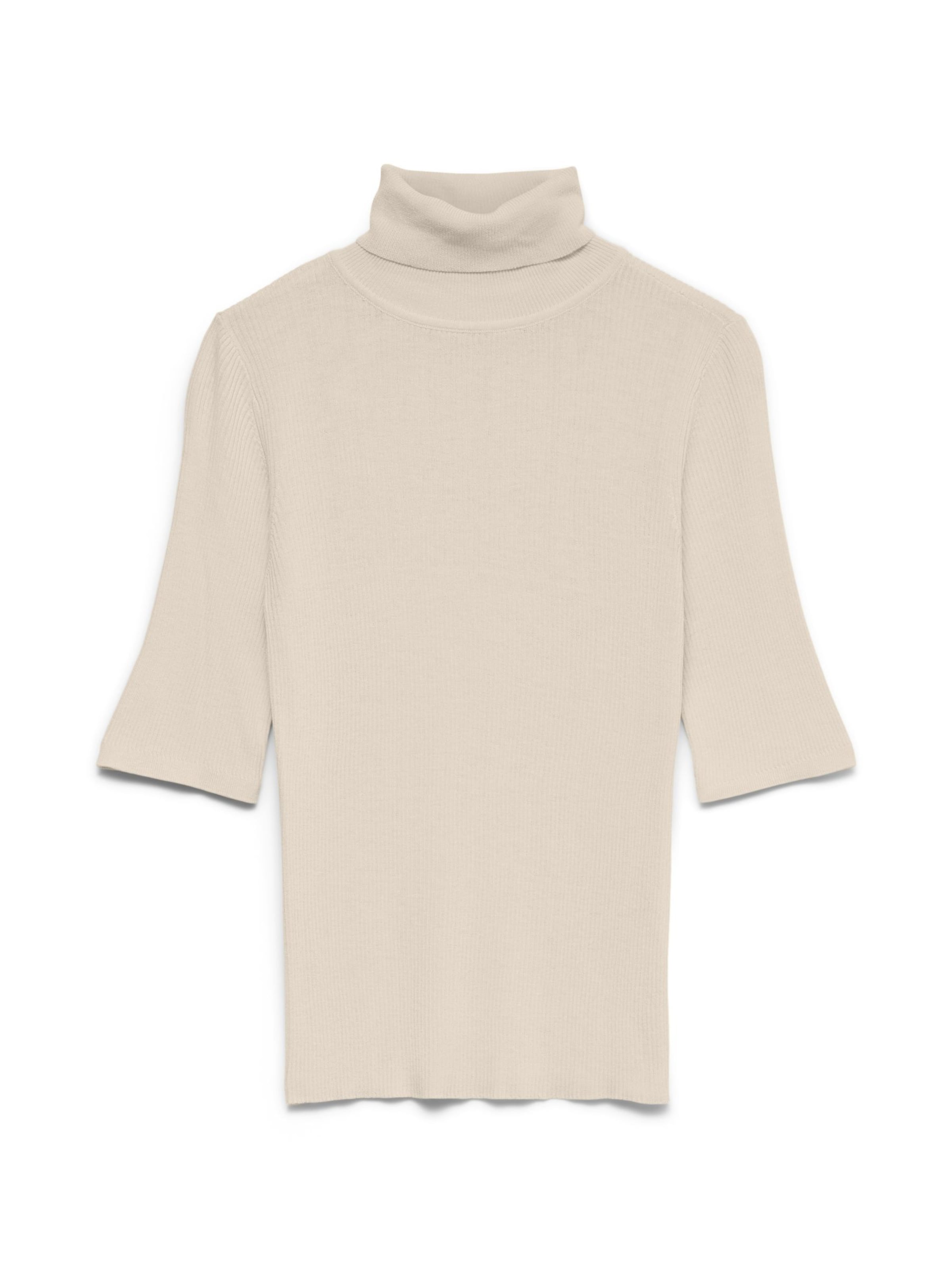 VERO MODA - Jersey 'VMEYMA' en beige: frente