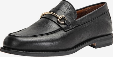 INUOVO Moccasins in Black: front