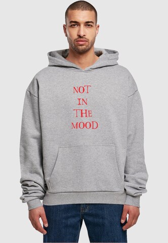 Merchcode Sweatshirt 'NITM - Hollow' in Grey: front