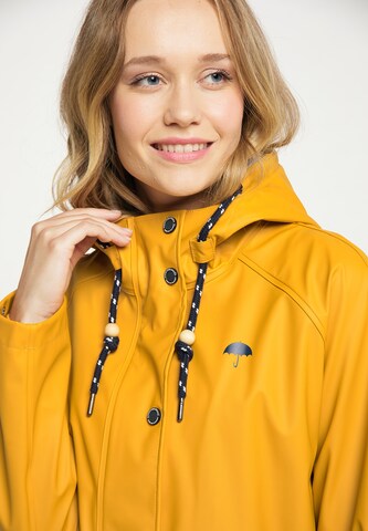 Manteau fonctionnel Schmuddelwedda en jaune