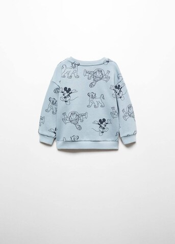 MANGO KIDS Sweatshirt 'Hoorray' in Blau