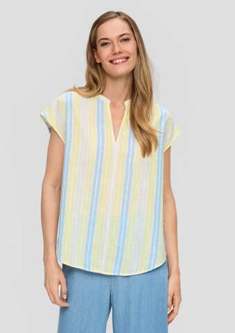 s.Oliver Bluse in Gelb: Vorderseite