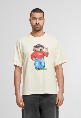 MARKET T-Shirt 'Fit Check Bear' in Beige