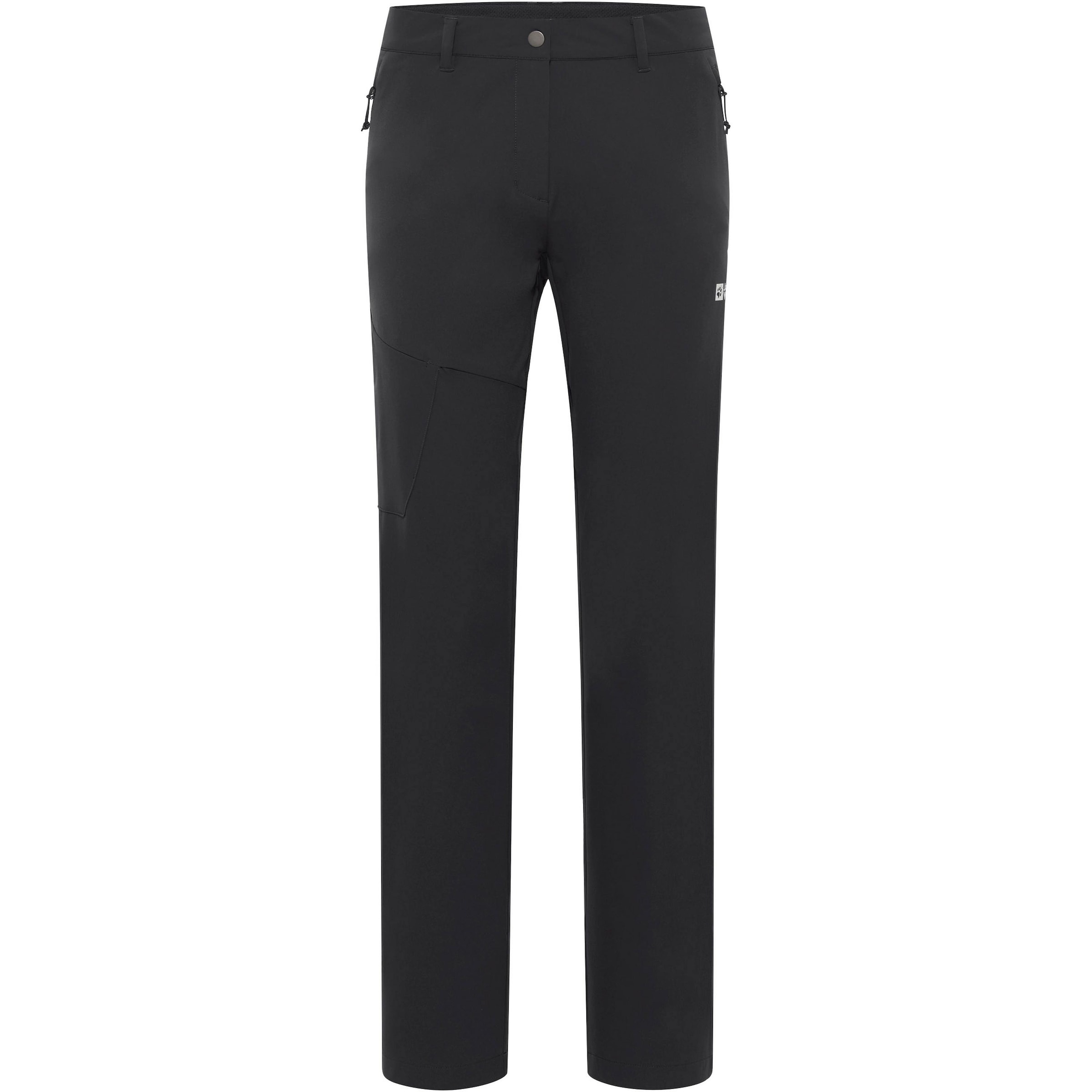 Regular Pantalon outdoor 'Pico' JACK WOLFSKIN en noir : devant