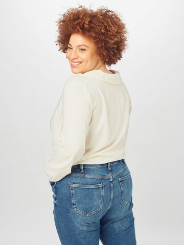 Chemisier 'Lexa' ABOUT YOU Curvy en blanc