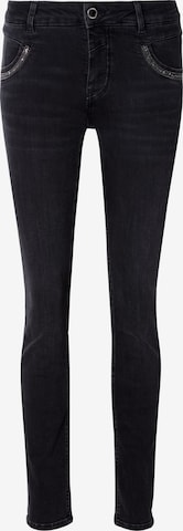 MOS MOSH Regular Farkut 'MMNaomi' värissä musta: etupuoli