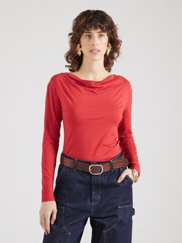 Blutsgeschwister - Camisa 'Wishful Waterfall' em vermelho: frente