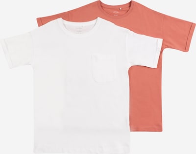 NAME IT T-shirt 'NKFVITENNA' i rosé / vit, Produktvy