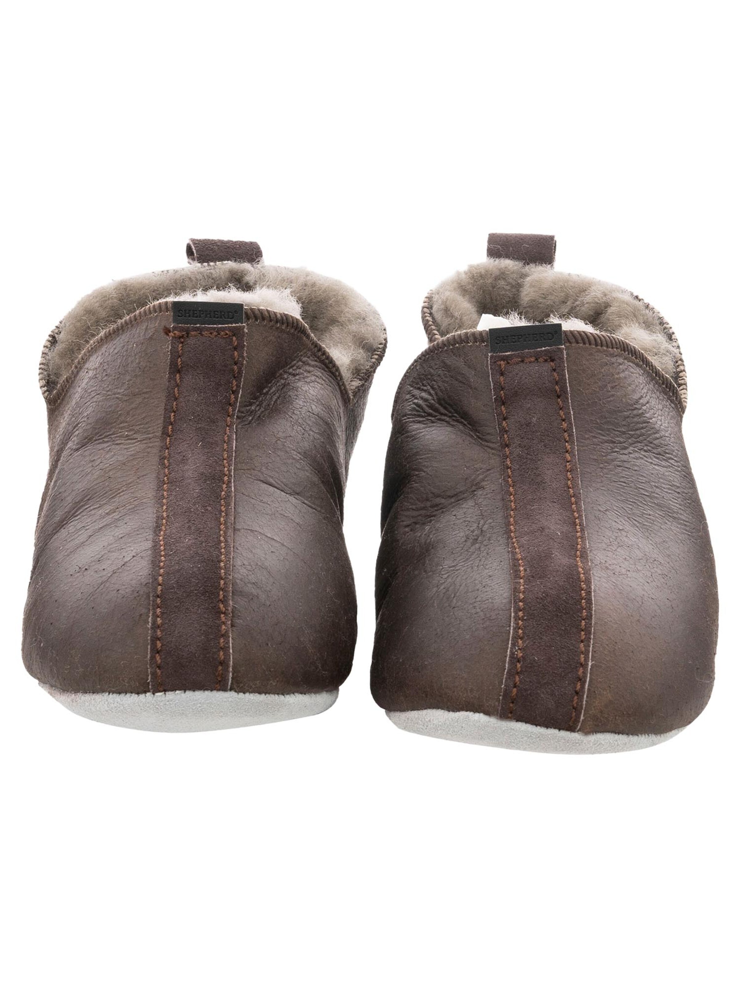 SHEPHERD Pantolette 'Henrik'‌‌‌‌‌‌‌ in Braun