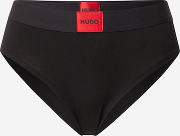 HUGO Red Slip - fekete: elől