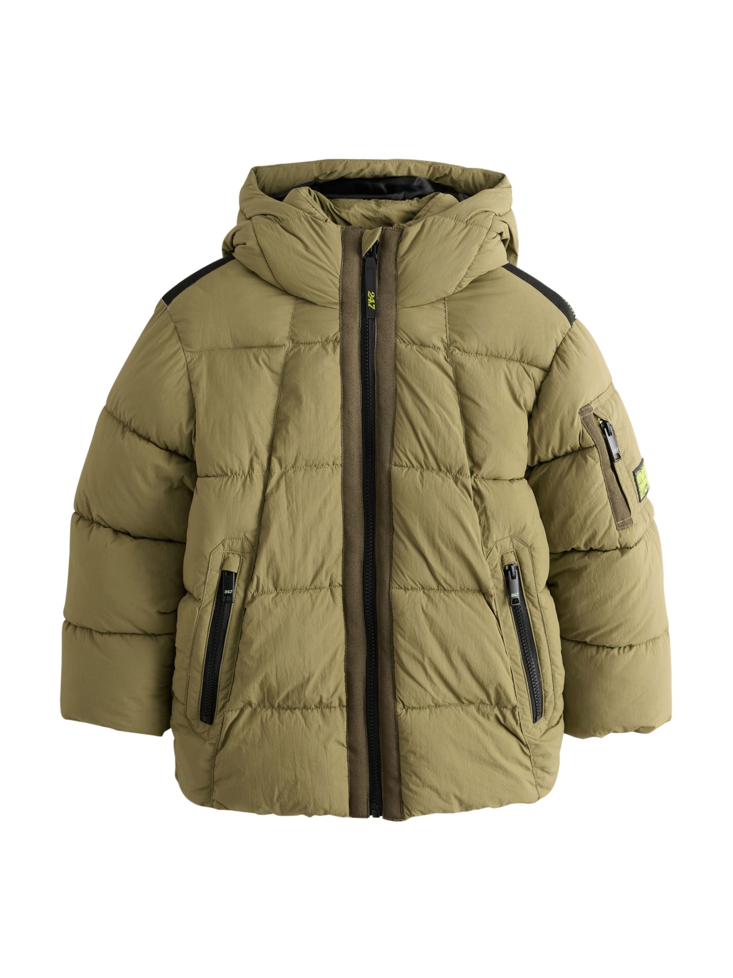Next Jacke in Grün: Vorderseite