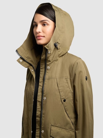 khujo Between-seasons coat 'Agev' in Green