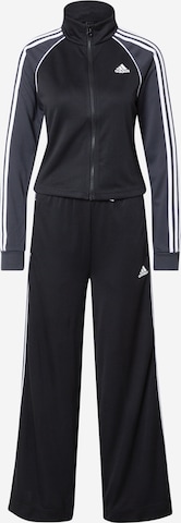 ADIDAS SPORTSWEAR Tracksuit 'Teamsport' in Black: front