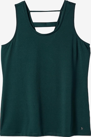 SHEEGO Sports Top in Green: front