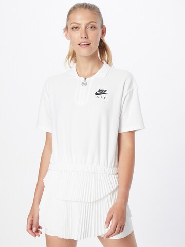 balts Nike Sportswear T-Krekls: no priekšpuses