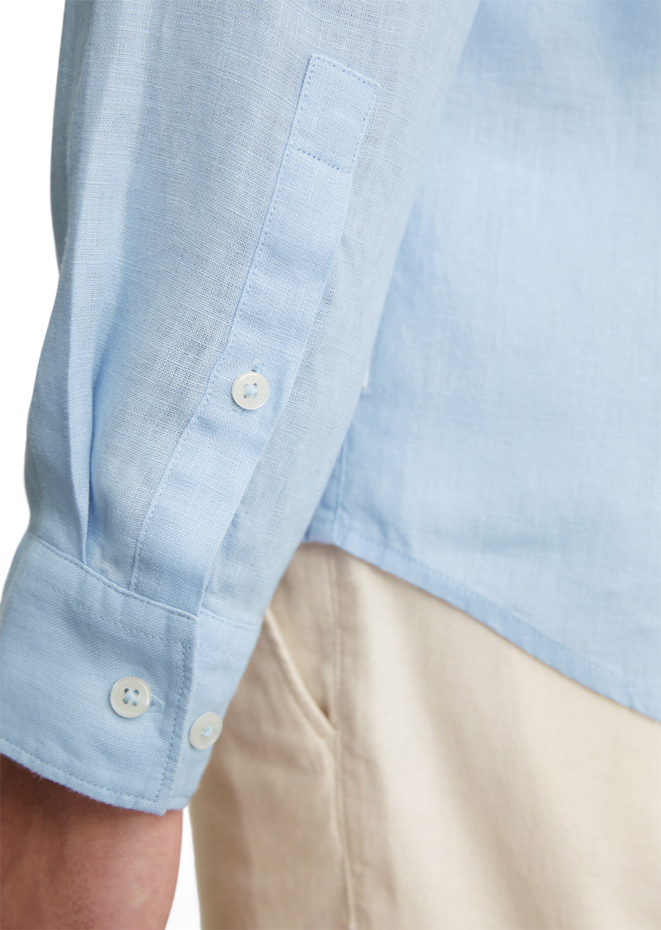 Marc O'Polo Regular fit Overhemd in Blauw