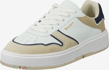 Baskets basses GANT en beige : devant