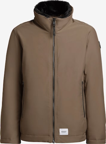 Giacca invernale 'Huey' di khujo in marrone: frontale