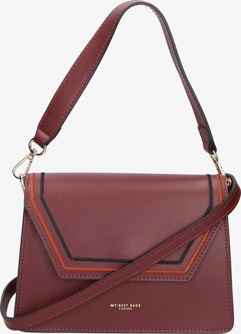 Borsa a mano di My-Best Bag in rosso: frontale