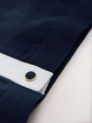 Next Gebreid vest in Blauw