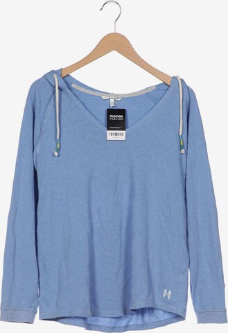 Victoria's Secret Sweatshirt & Zip-Up Hoodie in S in Blue: front