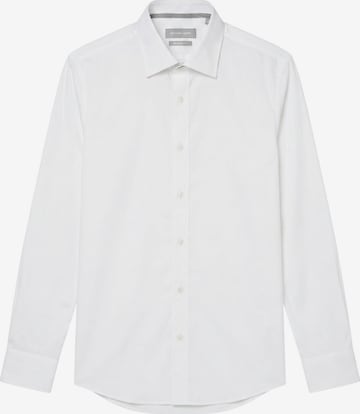 Michael Kors Regularny krój Koszula 'DOBBY ENGINEERD MODERN FIT SHIRT CAMICIA' w kolorze biały: przód
