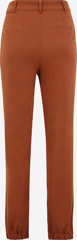 Y.A.S Tall Regular Plissert bukse 'NOELLE' i brun