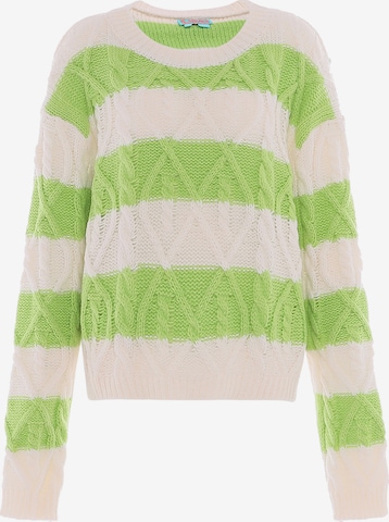 Libbi Sweater in Green: front